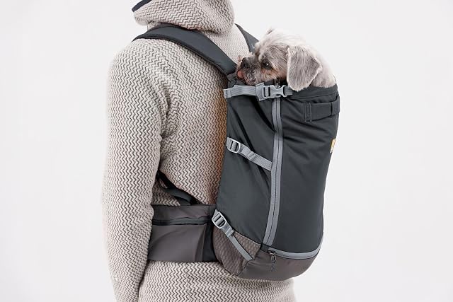Foto 4 de 8 de Ruffwear, Hitch Hiker - Mochila transportadora de Perros Manos Libres con Malla Transpirable, Acolchado…