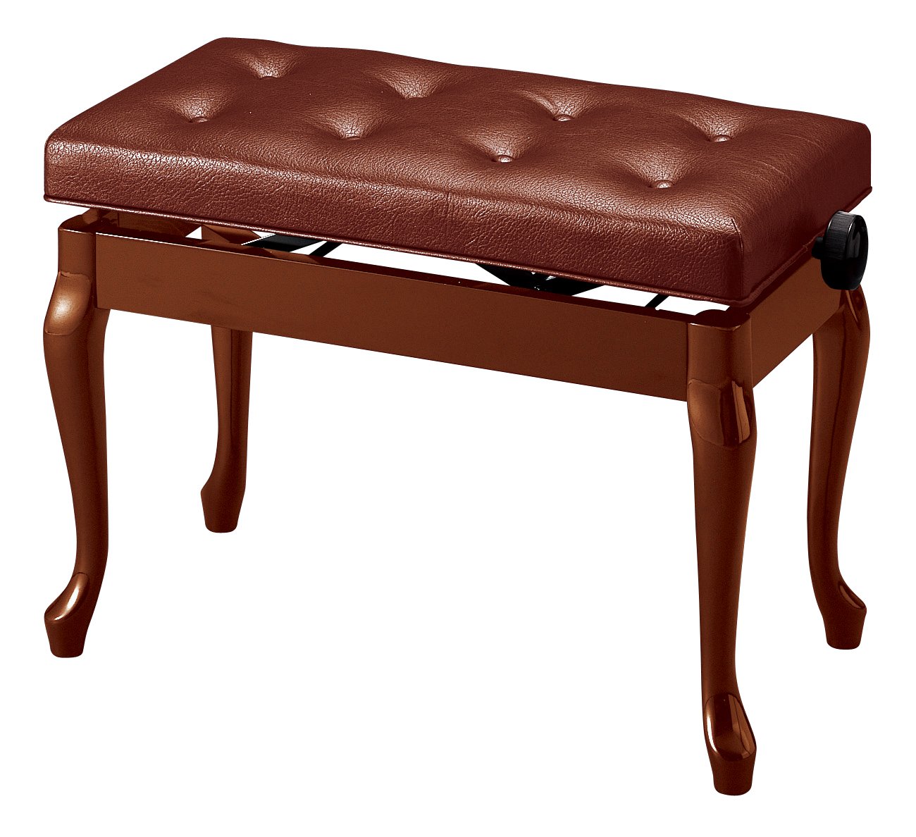 ピアノ椅子 猫脚ベンチ型