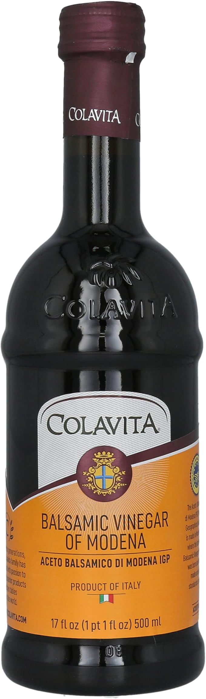 Colavita Balsamic Vinegar of Modena, 17 Ounce Bottle