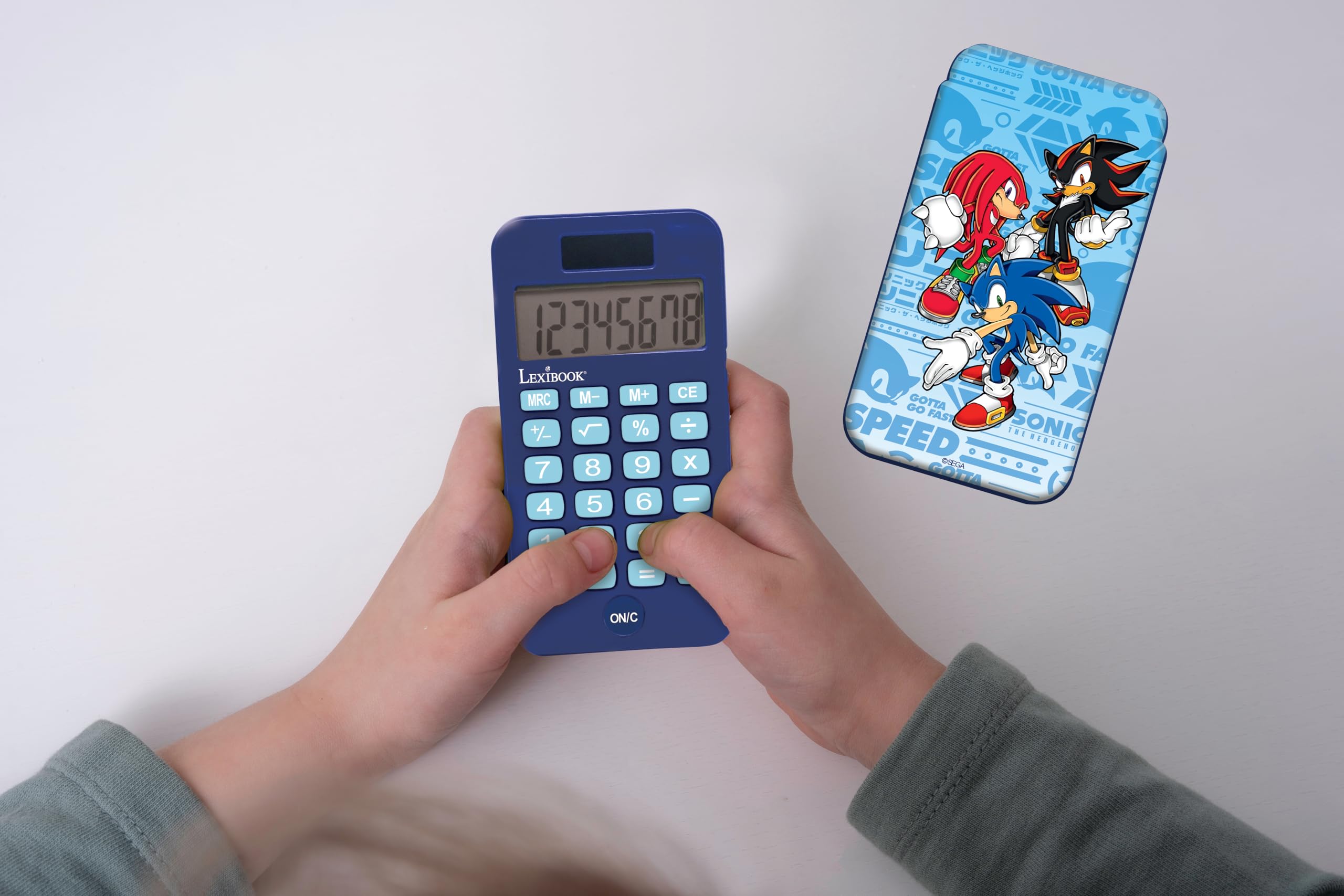 Réveil Veilleuse Sonic The Hedgehog - Écran LCD, 6 Sonneries, Fonction Snooze, Bleu - 11