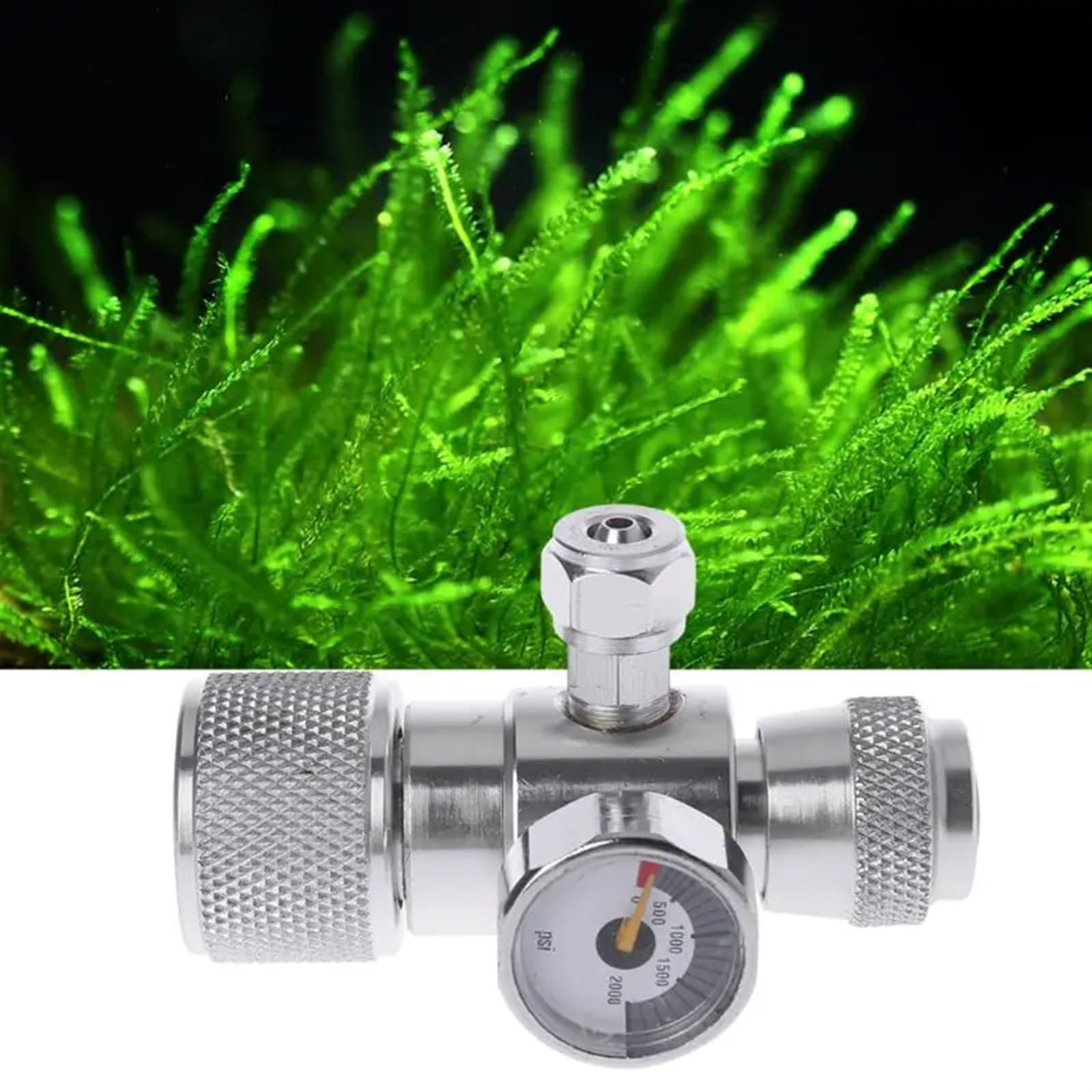 CO2 Pressure Gauge Regulator Manometer Over 1500PSI Reducer M22-14 Aluminum Alloy Used for Industrial