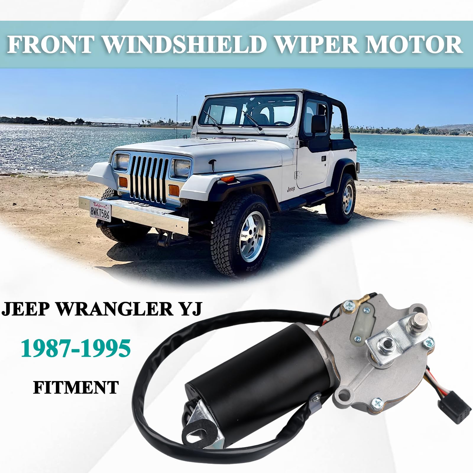 Amazon.com: Covnikyer Front Windshield Wiper Motor 5-Pin