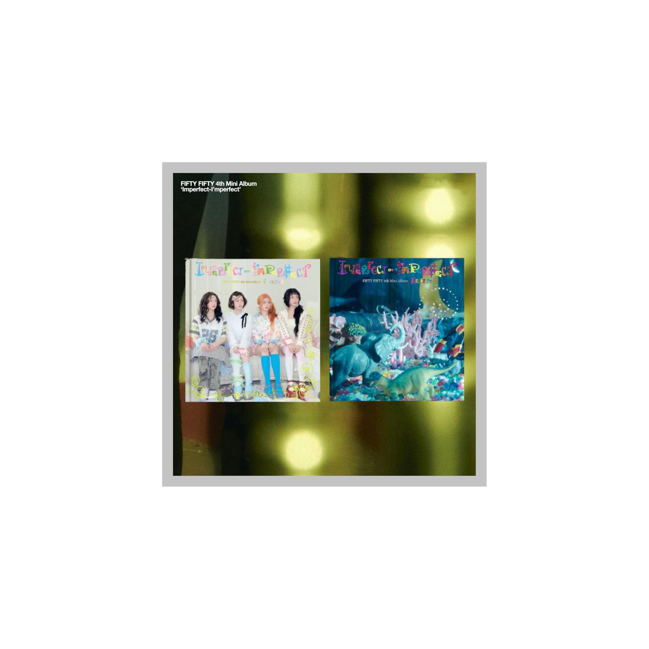 FIFTYFIFTY Imperfect-I'mperfect 4ème Mini album standard aléatoire