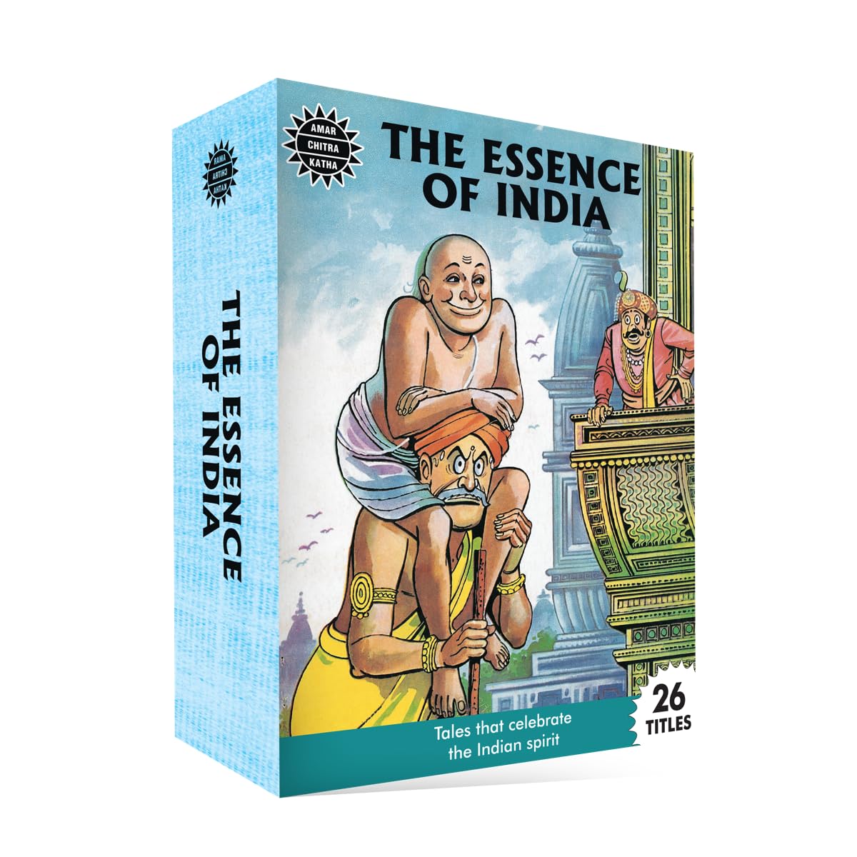 The Essence of India Tales That Celebrate the Indian Spirit(Set of 26 Comic Books)