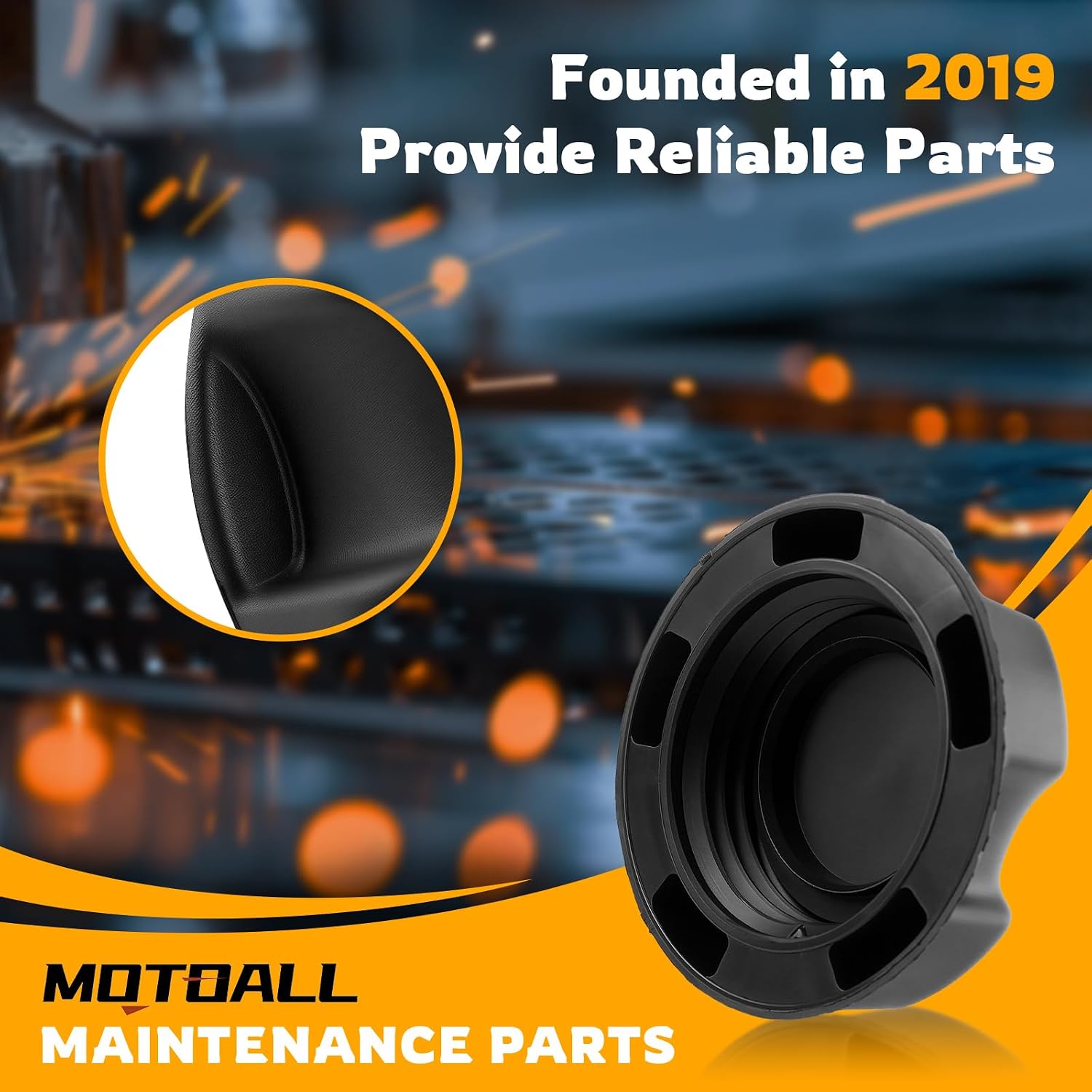 MOTOALL Fuel Gas Cap Replace for Polaris RZR Ranger 570 900 800 1000 UTV 5433687 5439075