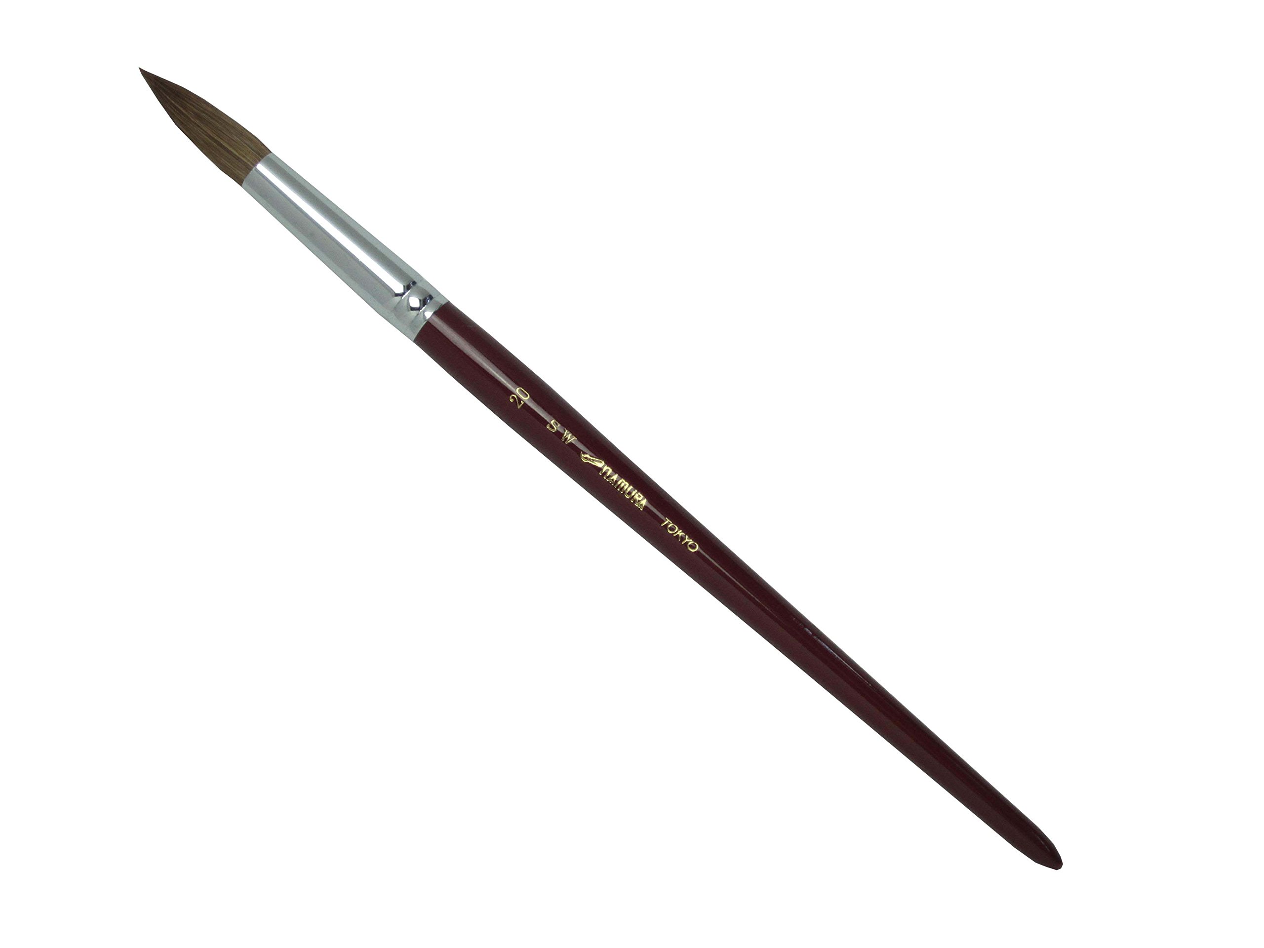 Amazon | 名村大成堂(Namurataiseidou) 水彩筆 SW 20号 丸 | 筆