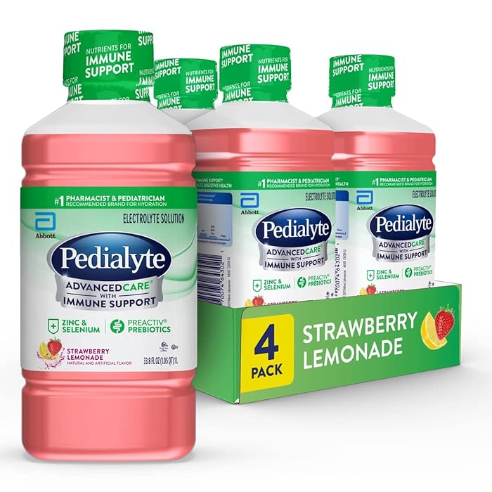Buy Pedialyte AdvancedCare Electrolyte Solution, 1 Liter, with PreActiv