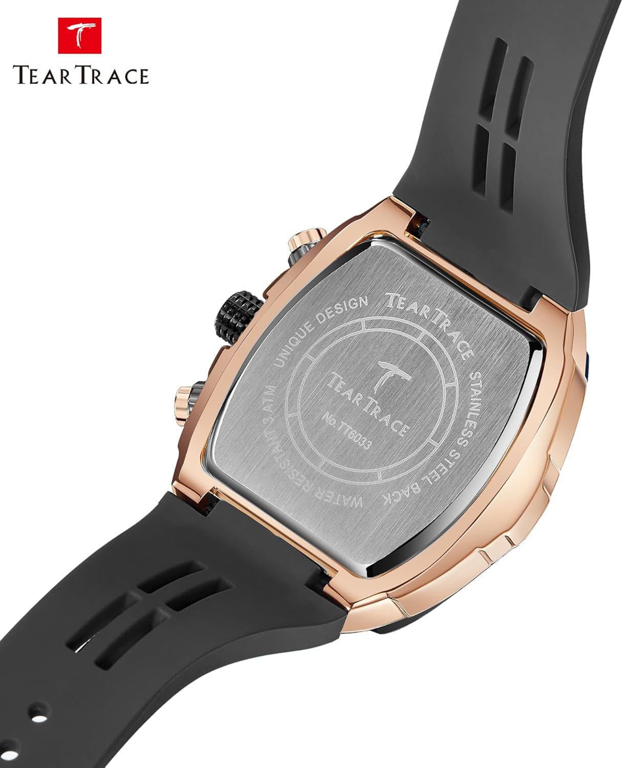 Watches for Men Quartz 30ATM Waterproof Men Watches Luminous Analog Wrist Watches with Silicon Strap and Stopwatch - Image 9