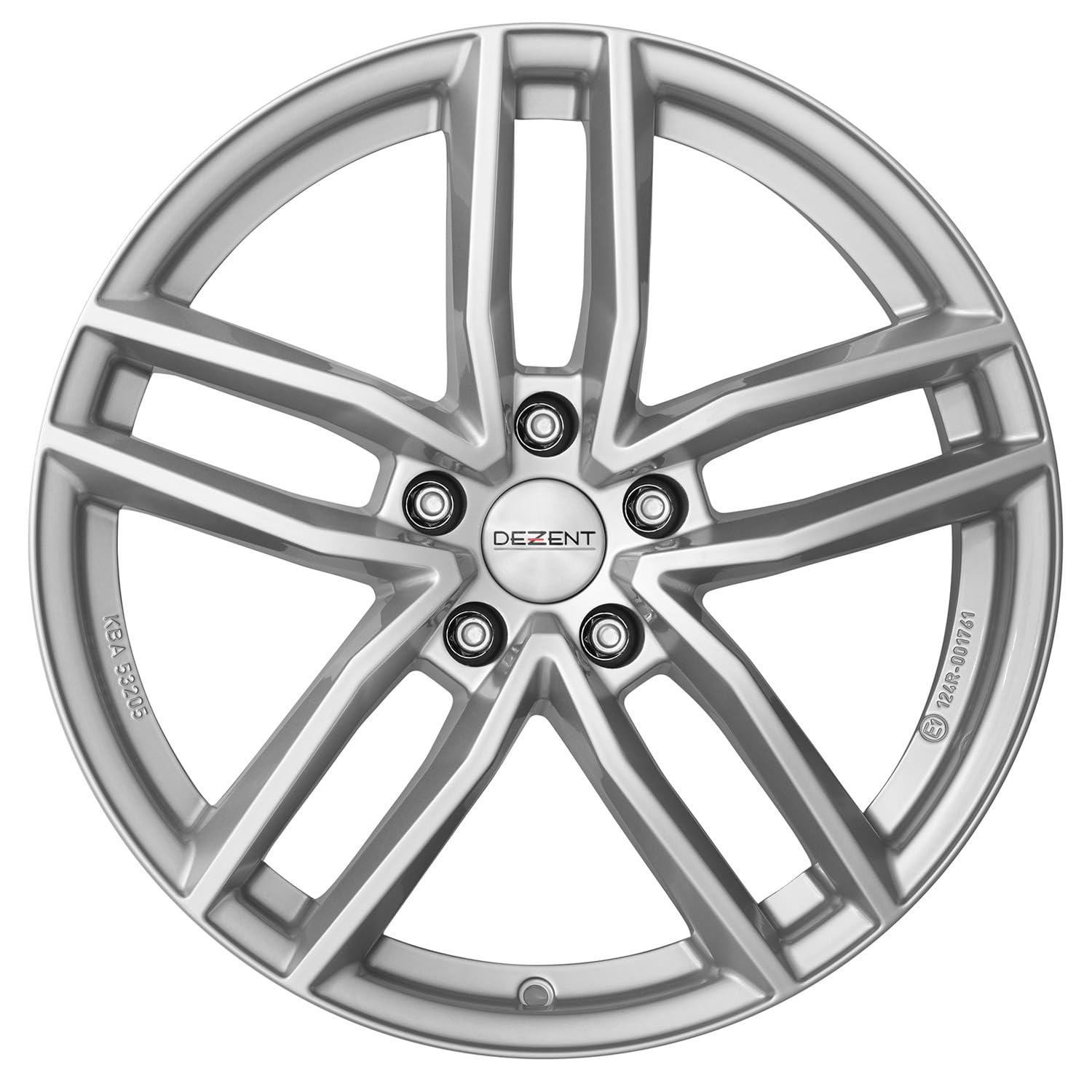 4x Dezent alloy rims TR silver 6.5Jx16 ET41 5x112