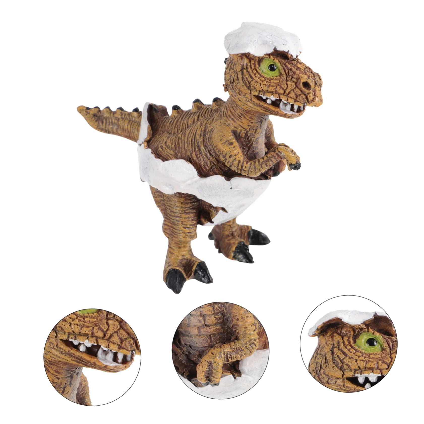 Angoily Lot De 3 Crânes De Dinosaures Flexibles pour Aquarium Décoration De Paysage Dinosaure Artificiel pour Cage À Reptiles