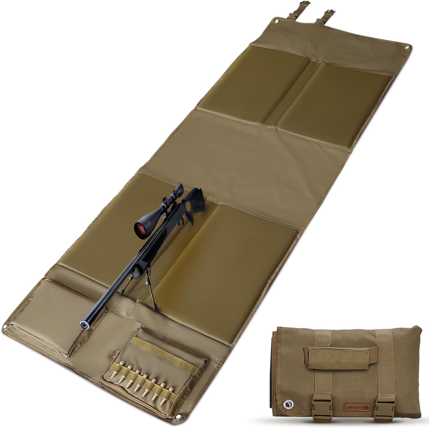2win2buy Tactical Shooting Mat, Extra Large Hunting