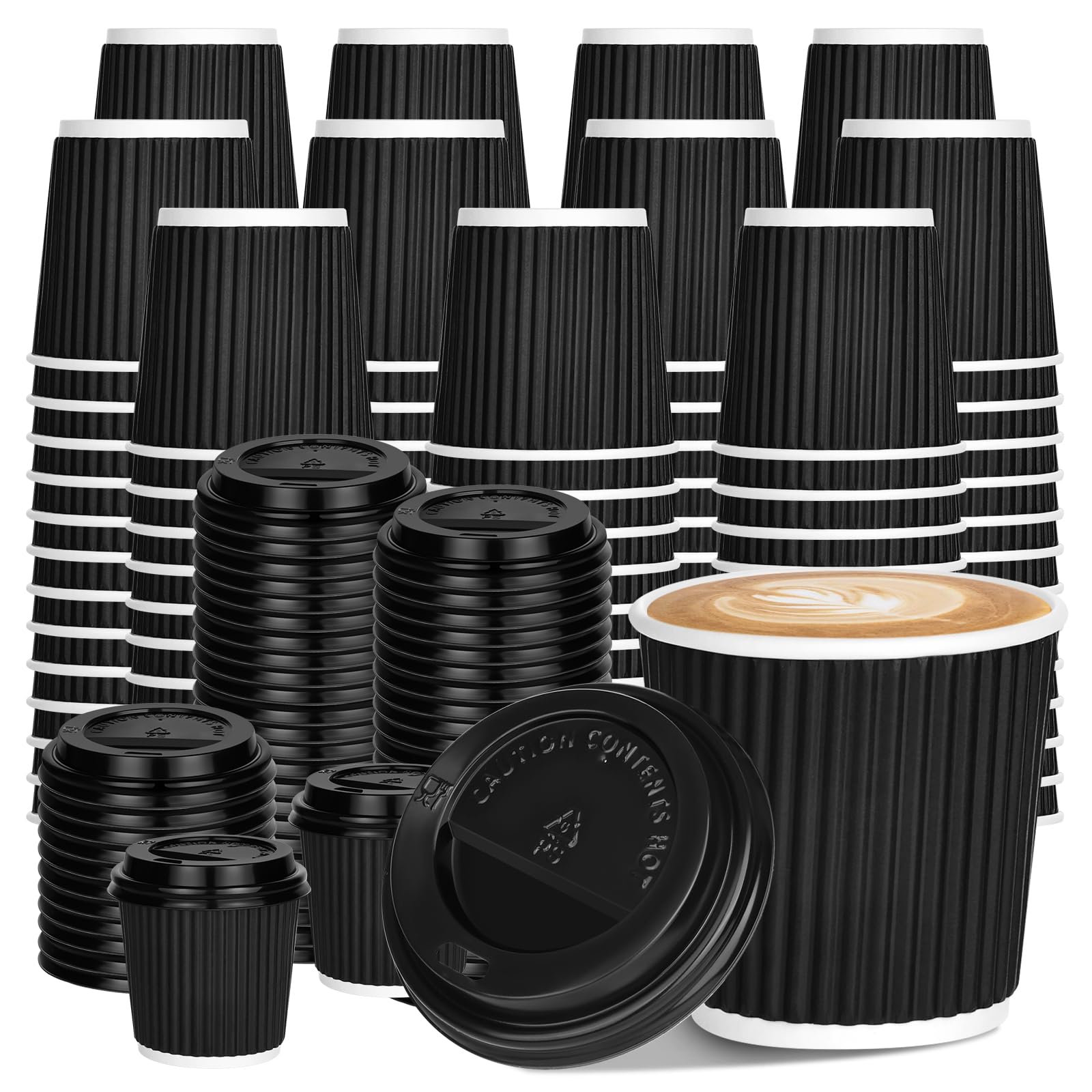 amazon-100-4oz-disposable-espresso-cups-with-lids-ripple