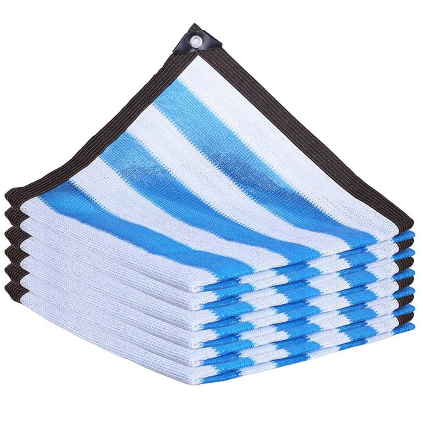 Filet d'ombrage pour serre de jardin respirant 5x12m polyéthylène couverture fleurs plantes patio