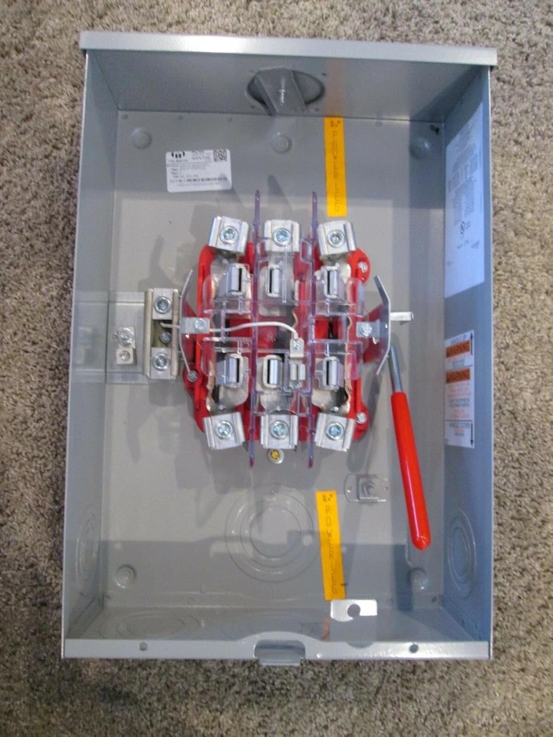 Milbank 200 amp 3 phase meter socket with bypass U9701-XL-QG-BLG-AEPU