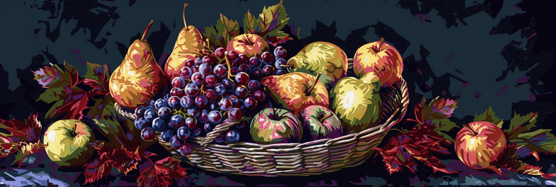 Diamant painting fruit avec strass broderie point de croix - 8