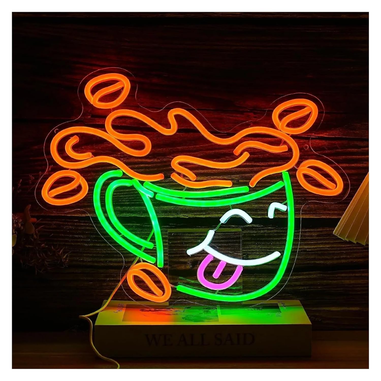 ネオン カフェ かわいい Amazon BAR RGB ネオンサイン バー LED ネオン