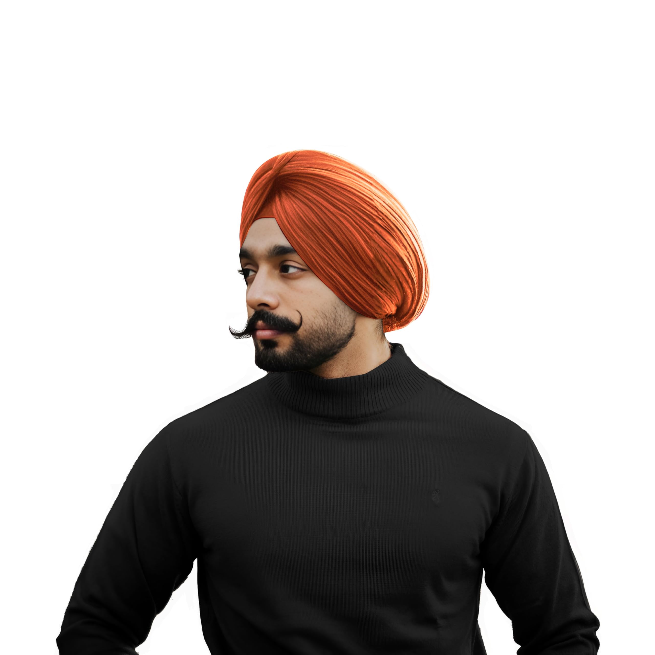 Punjabi Sikh - Bandana a turbante Patka Patka per adulti, confezione da 2