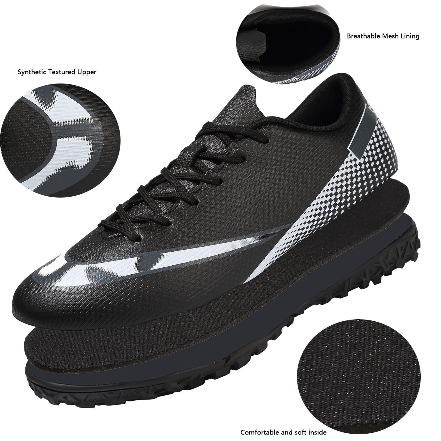 VTASQ Scarpe da Calcio Bambino Professionale Teenager Sportivo all'aperto Scarpe da Allenamento Scarpe da Calcetto Unisex