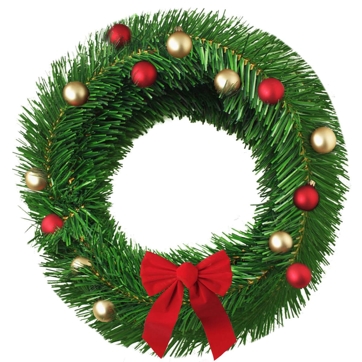 Christmas Wreath for Christmas, Door Wreath, Front Illuminated, 50