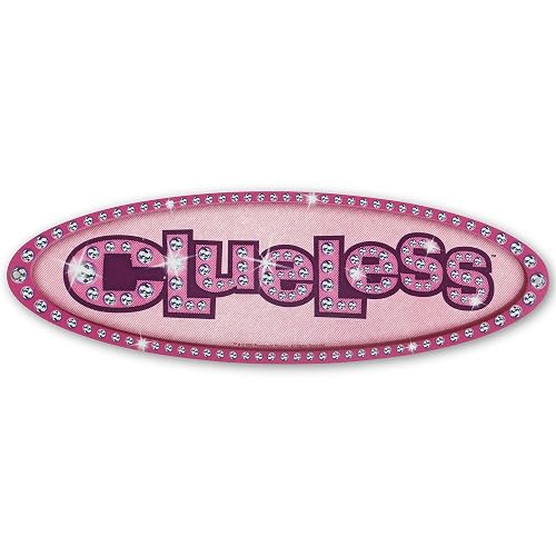 Clueless Logo Metal Wall Decor | Fun Clueless Wall Art for Home or Office