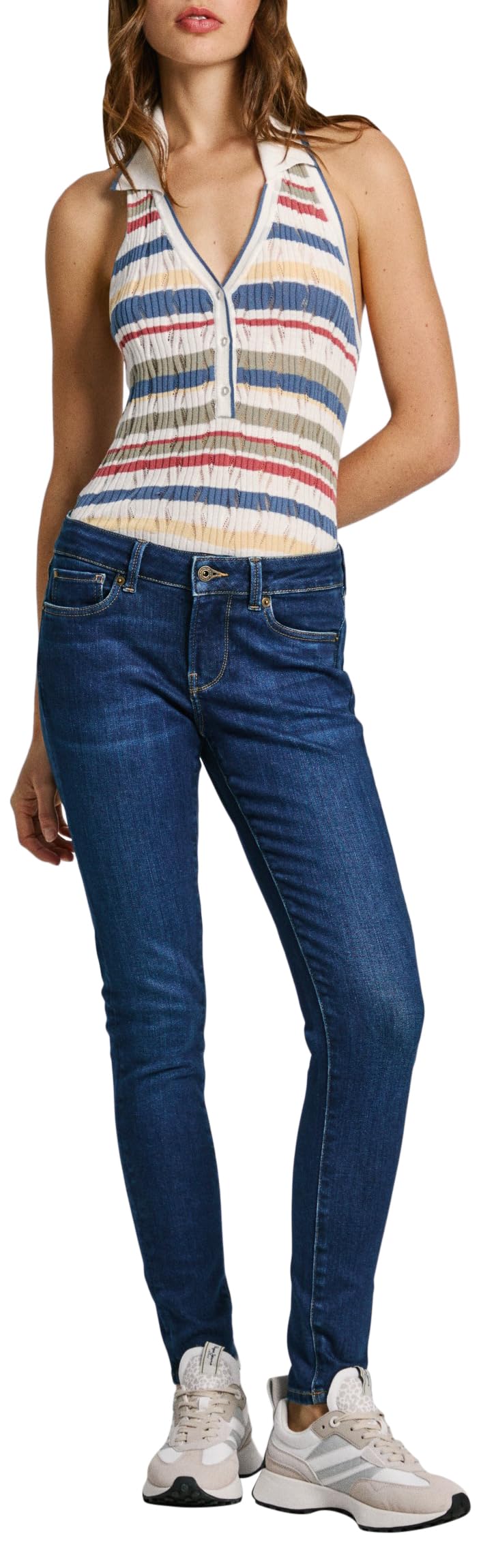 Pepe Jeans Damen Jeans Skinny Jeans Lw Pl204583