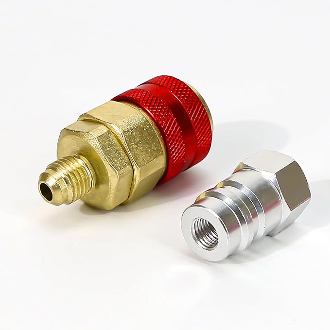 Adaptador R134a BuleVina Quick Coupler para Ford BMW Audi miniatura 3