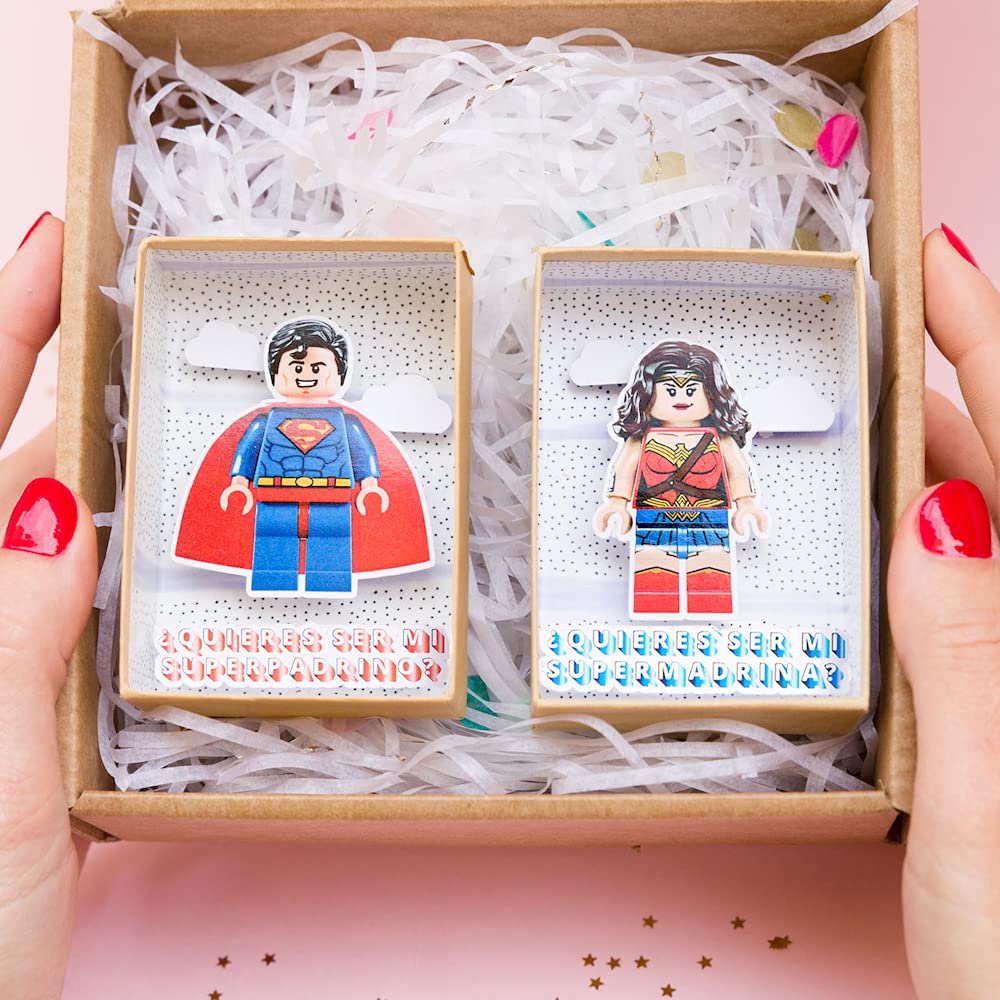 Regalo Padrinos Bautizo⎪ Quieres ser mi Madrina Padrino (Madrina & Padrino)