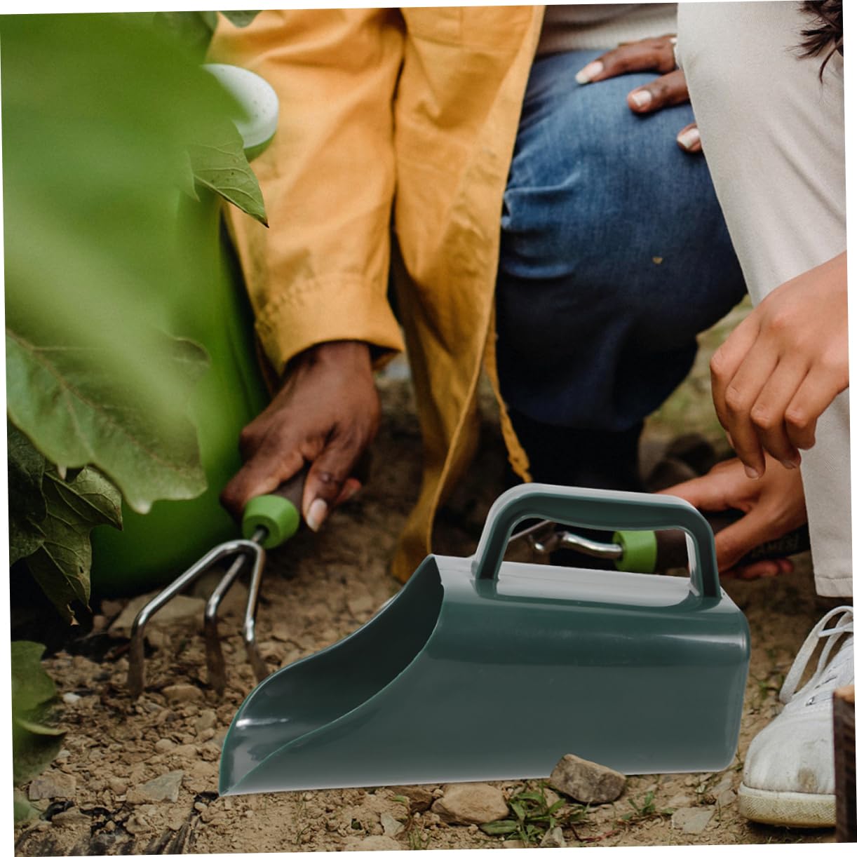 Homoyoyo 4piezas Pala De Jardín y Cuchara De Suelo Herramienta De Jardinería Multifuncional para Plantas Suculentas y Bonsáis Plástico Resistente y Práctico para Trasplante y Cuidado