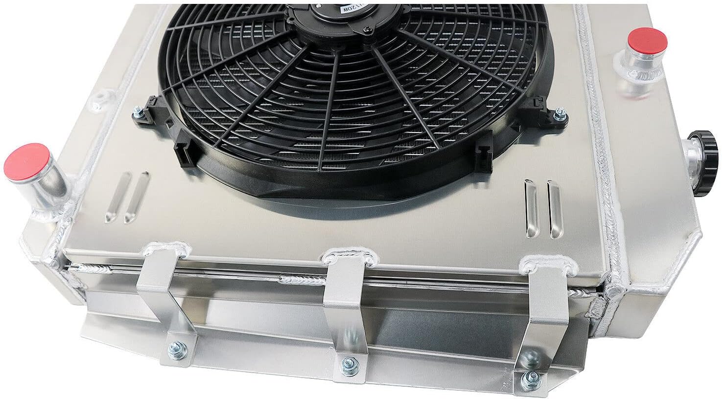 3 Row Radiator&Shroud Fan For 1955-1959 57 Chevy Truck Pickup 3100 3200 3400 3500 3700 3600 3800 Suburban Apache/GMC 100 150 Truck 1956 1957 1958 Aluminum Radiators