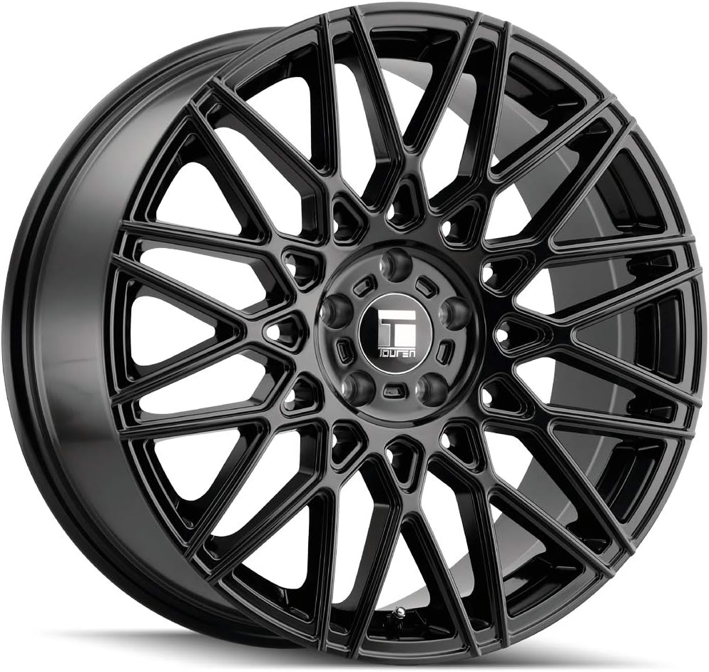Touren TR78 Gloss Black Wheel with Alloy Steel (18 x 8. inches /5 x 114 mm, 40 mm Offset)
