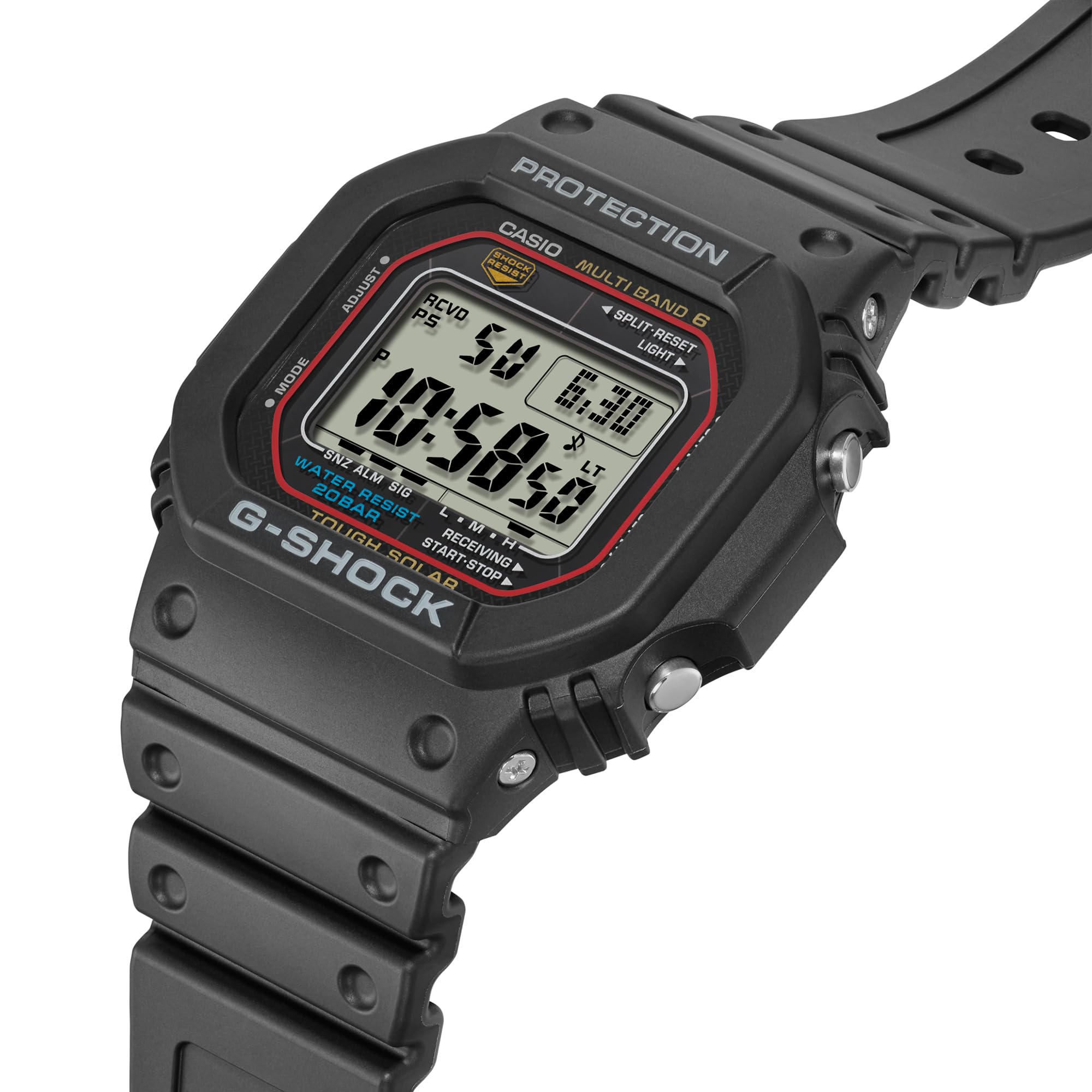 Casio Casio G-Shock GW-M5610U-1 Men's Solar Black Resin Sport Watch in use