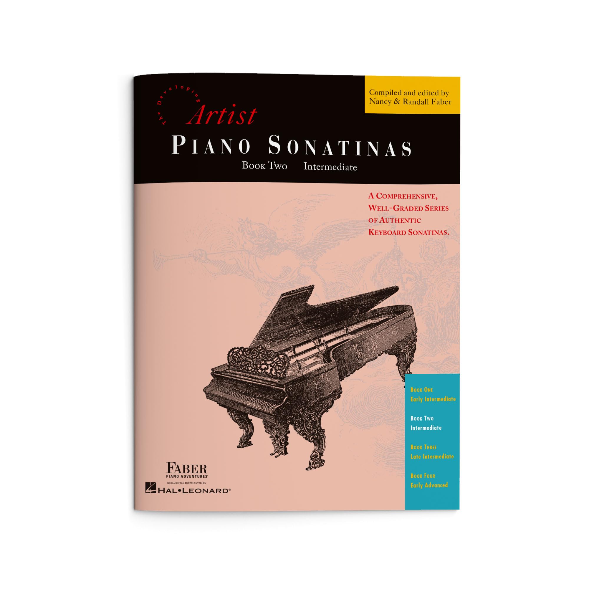 Piano Sonatinas: Book 2 Intermediate - Developing Artist Original Keyboard Classics | Classical Piano Sheet Music | Songbook for Finger Dexterity | Faber Book for Piano Technique