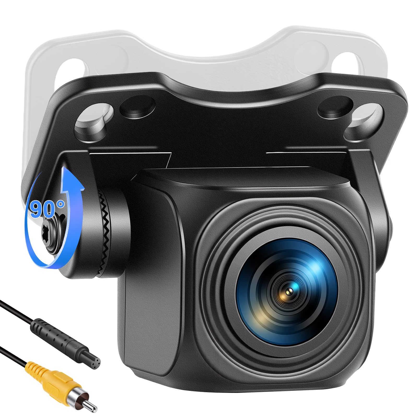 Echtes AHD 1080P Rückfahrkamera Verstellbar OEM-Halterung rückfahrkamera Auto Super Nachtsicht 170° Weitwinkel IP69 Wasserdicht Rückfahrkameras für Wohnmobil SUV Pkw