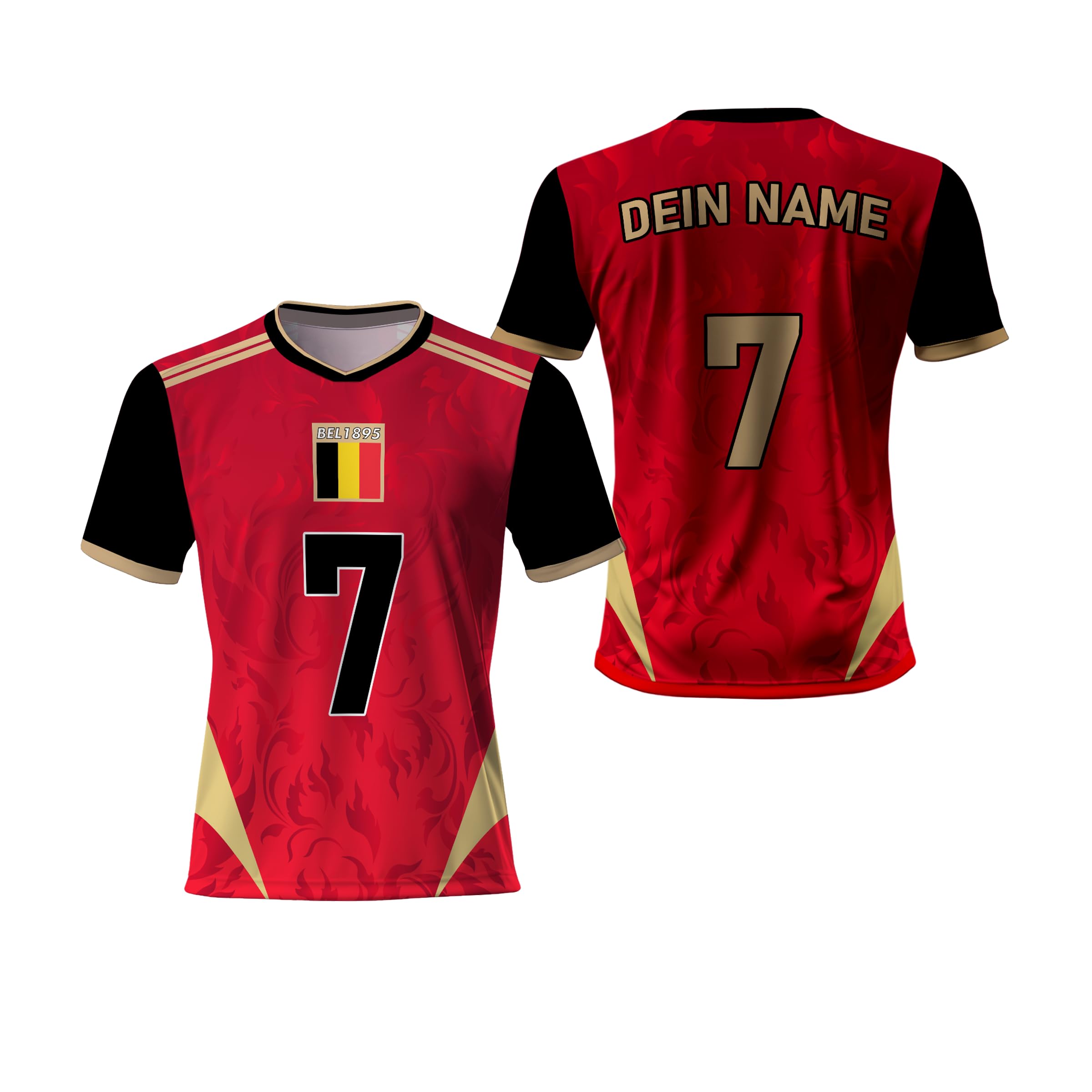 2026 Football Jersey, Personalised with Your own Name and Number, Breathable Fan Shirt for Women, Men and Kids, the Perfect Football Gift for the Big Tournament 2026 โ image 1