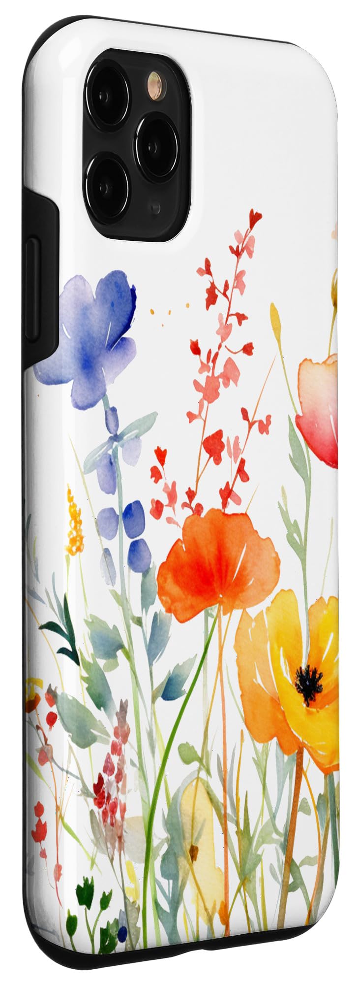 Wildflower Watercolor Pattern Case for iPhone 11 Pro - Image 3