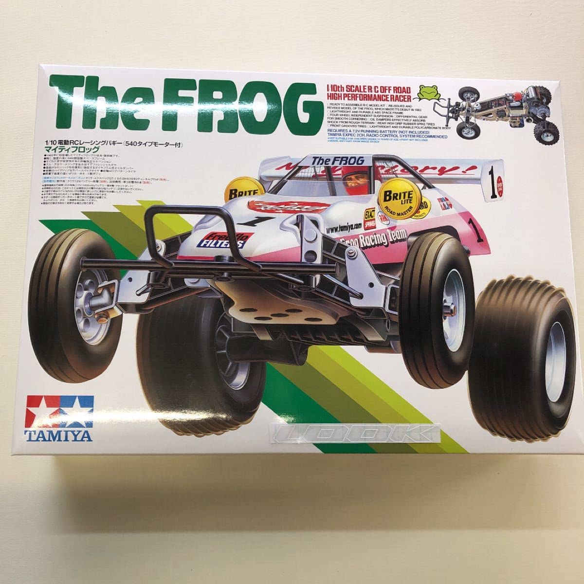 Amazon.co.jp: タミヤ 1／ 10 電動RC組立キット マイティフロッグ 