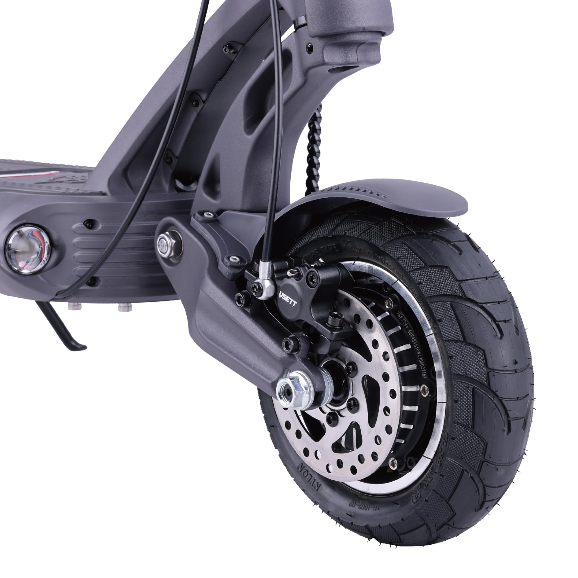 Trottinette électrique Vsett 9 Apex Adulte, Noir, Batterie 48V / 19,2 Ah, autonomie jusqu'à 65 km, Freins hydrauliques et Suspension