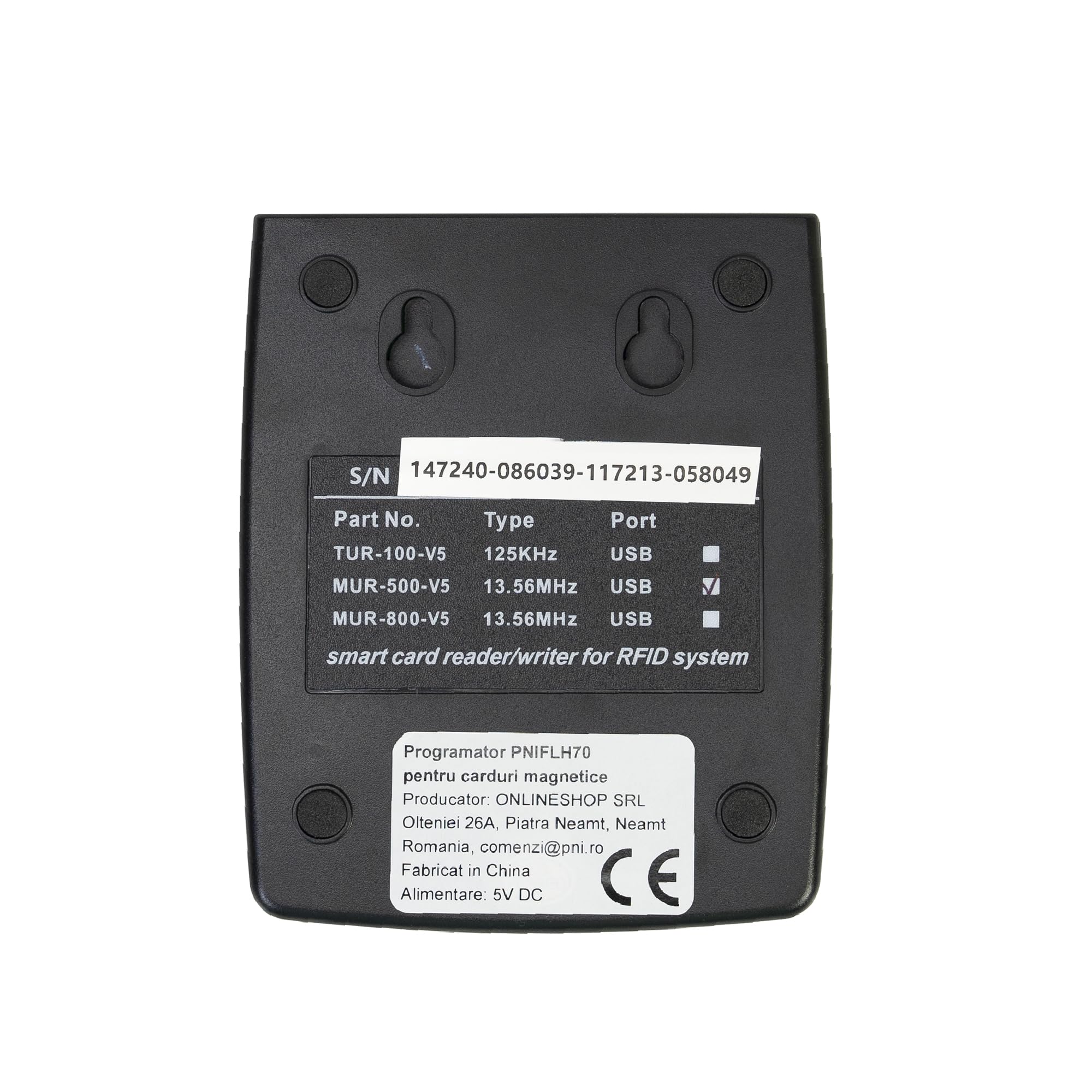 Programmatore PNI FLH70 per tessere magnetiche utilizzato solo con serrature alberghiere PNI CH2000 PRO