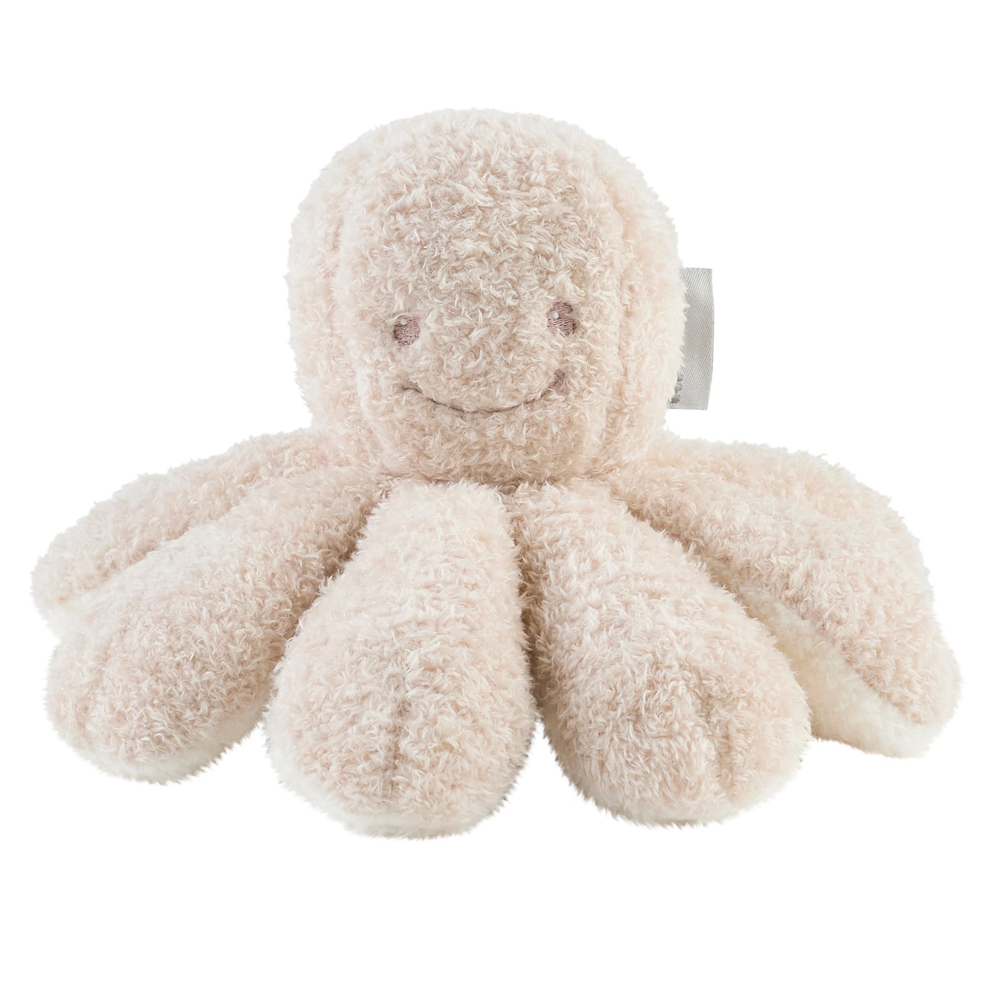 Nattou Kuscheltier-Rassel Oktopus (Teddy), Beige, ca. 20 cm