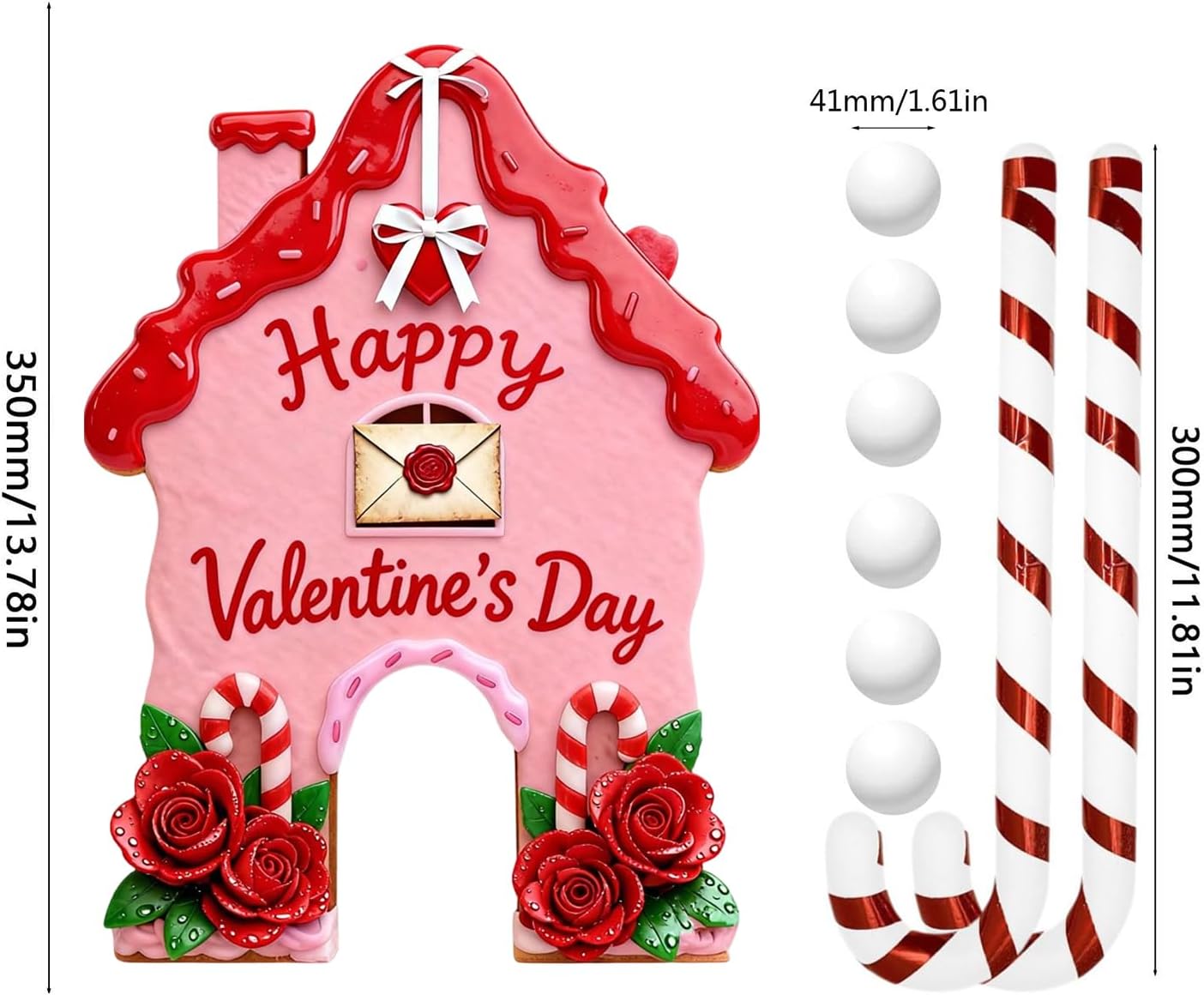 Holiday Mini Golf Set, Gingerbread Game Toy, Portable Indoor Outdoor Activity Sturdy Build, Christmas Fun Game Festive Theme, Mini Play Accessory with Easy Setup, Party Entertainment for Home Carnival