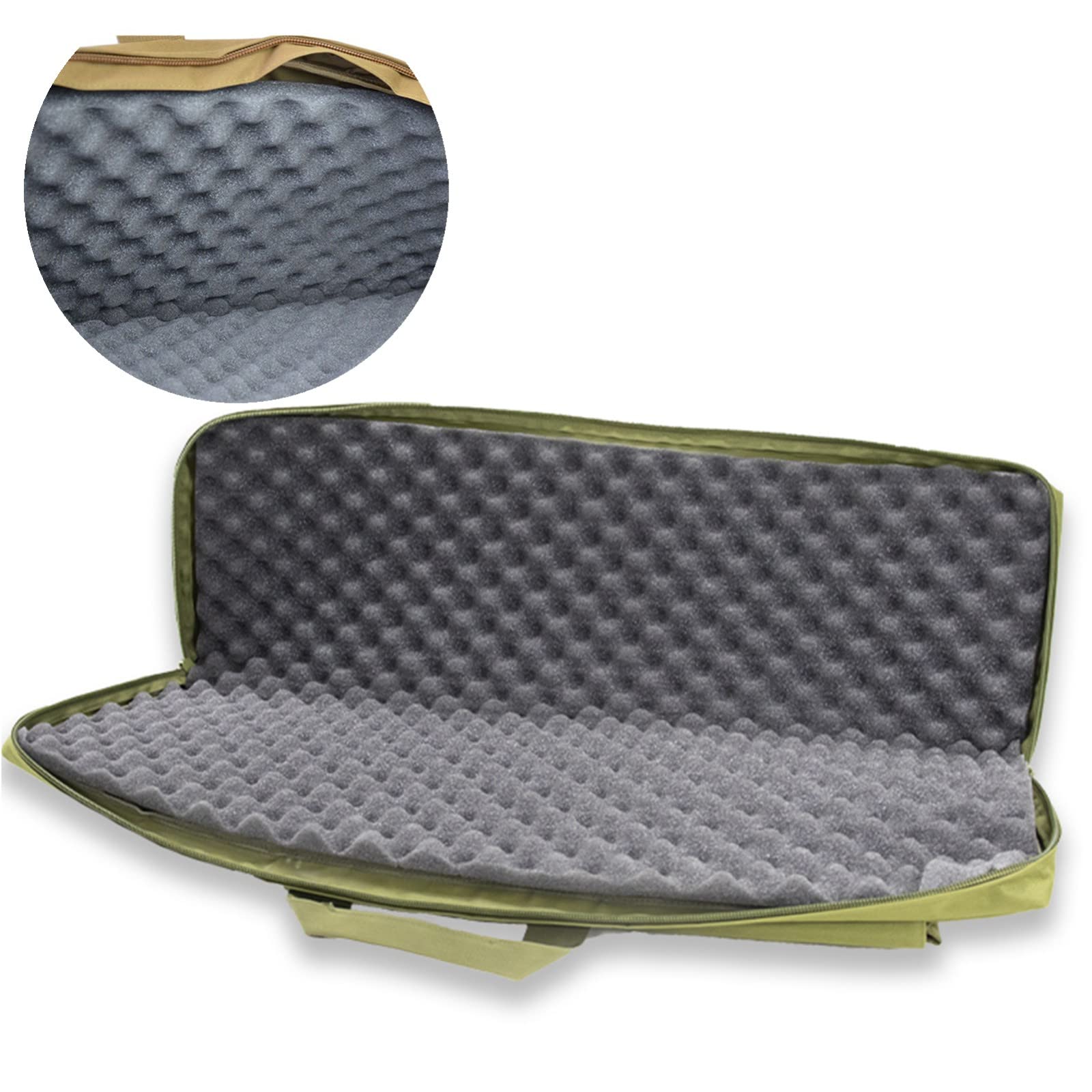 Taktische Gewehrtasche 128cm - Robuster Waffenkoffer Für Jagd & Angeln | Mit Polsterung & Schultergurt