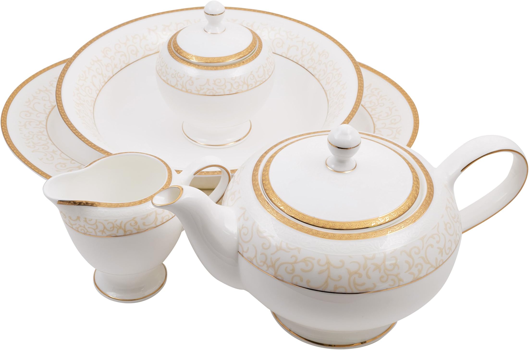 DANIELA BONE CHINA TRADITIONAL SERVING SET