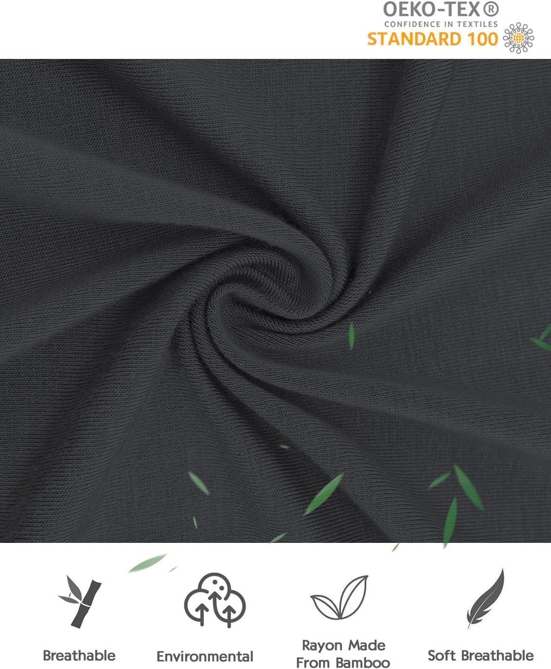 Jimonda Bamboo Baby Pajamas,Unisex Boys Girls One-Piece Footies,Long Sleeve Sleepers 2-Way Zip closure Romper - Image 2