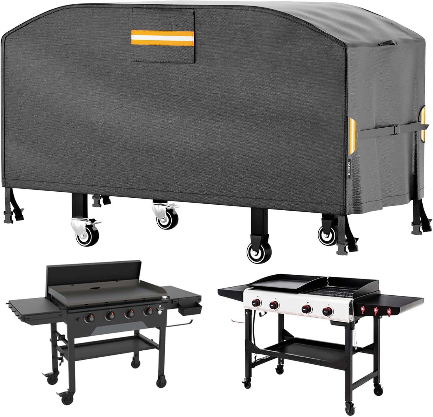 Outdoor Flat Top Gas Grill Cover Compatible with Blackstone 36″ Griddle Cooking Station, Waterproof 420D 3-4 Burner Griddle Cover, Outdoor 36″ Griddle Cover with Air Vent 67″ L x 27″ W x 30″ H