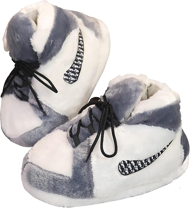 Unisex Cosy Trendy Sneaker Slippers Comfy Kicks NonSlip Sole Jordan