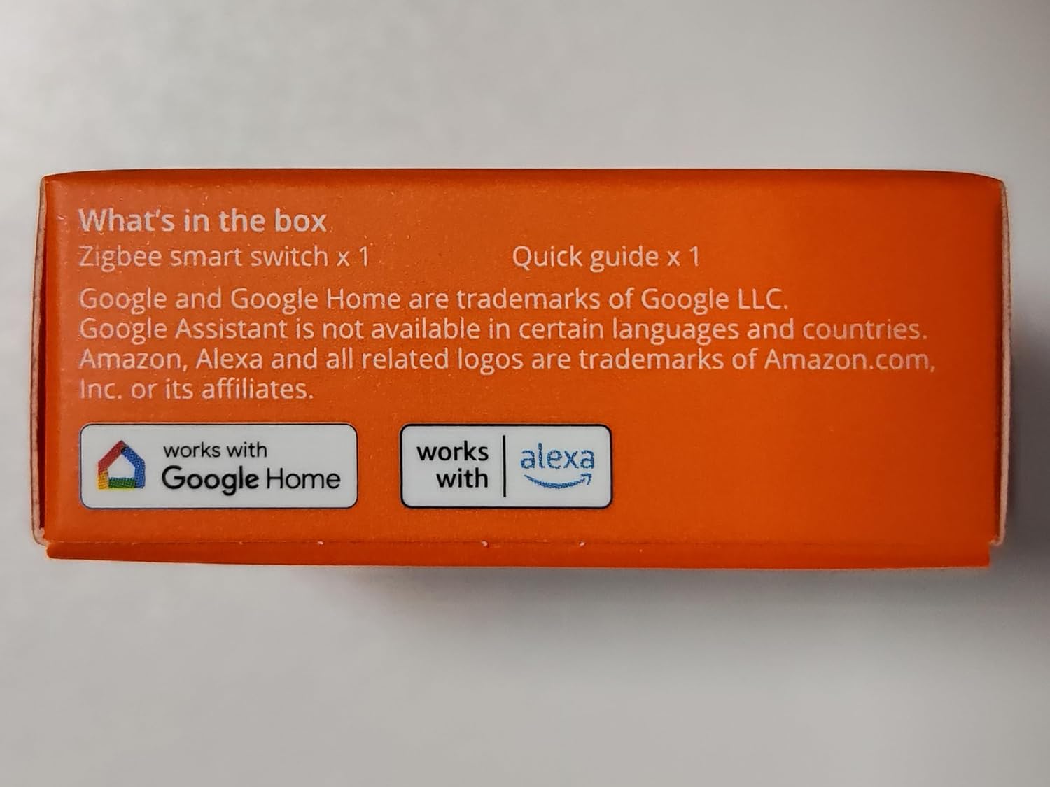 Contents of the SONOFF ZBMINIR2 box