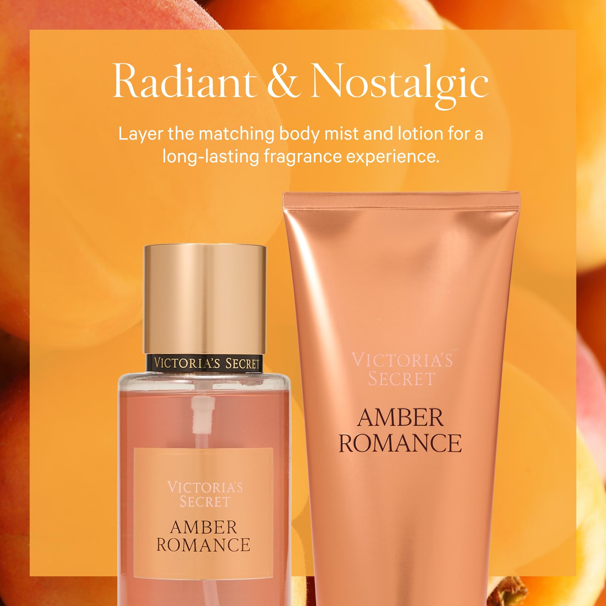 Victoria's Secret Amber Romance ローション Amazon.com : Victoria's Secret Amber Romance Mist & Lotion Set