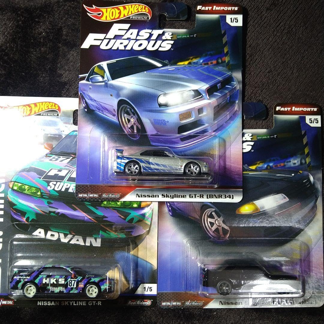 Amazon | ホットウィール ワイルドスピード SKYLINE GT-R 34 32 HKS