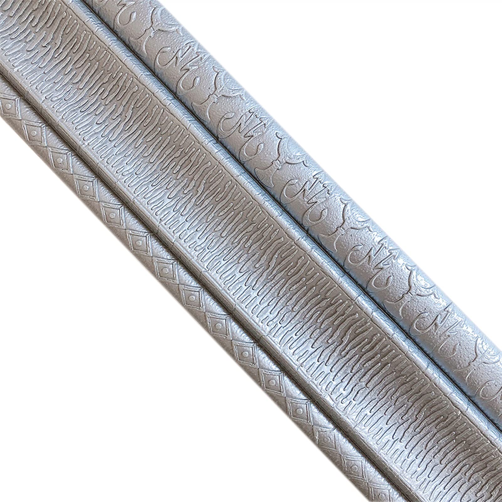 KFGISD, 15ft Wallpaper Wall Panels Peel Off and Stick for Bathroom/Living Room Ceiling Border Door Frame Waist Line,Wallpaper Borders(Grijs)