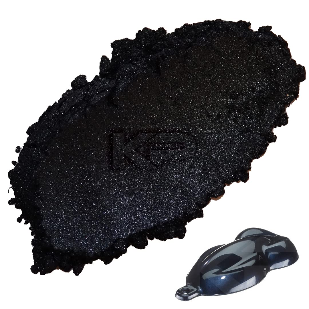 KP Pigments Steel Blue Pearlescent 100% Pure Fine Mica Powder - Naturally Pigmented Multipurpose DIY Arts and Crafts, Dye, Soap Making, Cosmetics, Epoxy Resin, Paint, and More! 1 Kg